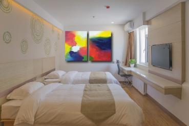 Abstract No. 125 - Buy modern colorful large format painting